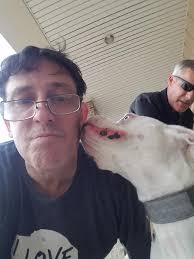 I met Mike Horton's new 8 year old dog Rose today. She is a cutie.