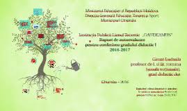 This activity report is intended to stress the crucial role that olaf plays in the protection of the european communities' financial interests. Raport De Autoevaluare Pentru Conferirea Gradului Didactic I By Cristian Anastasia Gujuman