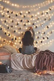 Macrame wall decor makes it even more witchery. Amazon Com 66 Ft 200leds Waterproof Starry Fairy Copper String Lights Usb Powered For Bedroom Indoor Outdoor Warm White Ambiance Lighting For Patio Halloween Thanksgiving Christmas Party Wedding Decor Garden Outdoor