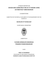 Yes, my dear friend, i know, i've been there. Final Year Project Report Jet Engine