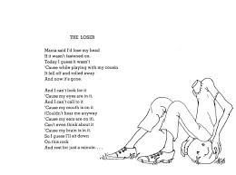 Shel Silverstein The Loser 740 550 Silverstein Poems Shel Silverstein Poems Funny Poems For Kids