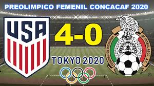 México se impone ante el equipo de estados unidos en la copa oro 2019 y se convierte en campeón por onceava ocasión. Estados Unidos Vs Mexico 4 0 Preolimpico Femenil Concacaf 2020 07 02 20 Partido Completo Hd Youtube
