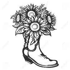 Fall clipart autumn pumpkin thanksgiving. Flowers In Boot Cowboy With Sunflowers Vector Printable Illustration Isolated On White Background Hand Drawn Vector Close Up Graphic Illustration Country Bouquete Royalty Free Cliparts Vectors And Stock Illustration Image 145910128