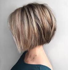Straight Textured Angled Bronde Bob Bobstylehaircuts Bob Hairstyles For Thick Thick Hair Styles Haircut For Thick Hair