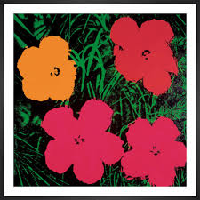 Andy warhol flowers screen print. Flowers C 1964 1 Red 1 Yellow 2 Pink Art Print By Andy Warhol King Mcgaw