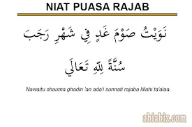 Rajab termasuk bulan yang diharamkan untuk melakukan peperangan. Niat Tata Cara Puasa Sunnah Bulan Rajab Dan Dalilnya Abiabiz