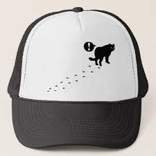 Cat Walking Trucker Hat Trucker Hat Hats Trucker