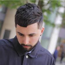 Messy short haircut with beard. New Hair Cut Men Home Facebook