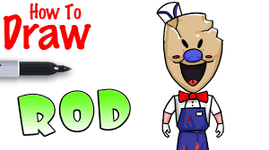 However, he has an evil plan, and you need to find out where is it. How To Draw Rod From Ice Scream Youtube