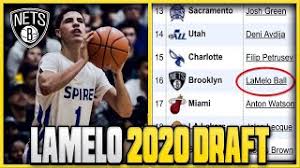 The 2020 nba draft might not have any superstar prospects, but that doesn't mean it's devoid of talent. Where Lamelo Ball Currently Projects On 2020 Nba Mock Drafts Youtube