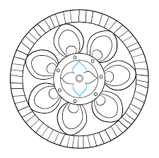 How To Draw A Beginner Mandala Really Easy Drawing Tutorial Drawing Tutorial Easy Easy Drawings Drawing Tutorial