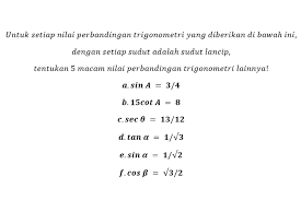 We did not find results for: Menentukan Sudut Dengan Perbandingan Trigonometri Halaman All Kompas Com