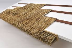 Pure cape reed thatch tiles to give a formal & exotic, yet architectural look and feel. African Thatch Synthetic Thatch Roof Tiki Shack Importer