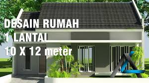 Desain Rumah 10x12 Meter 1 Lantai Youtube
