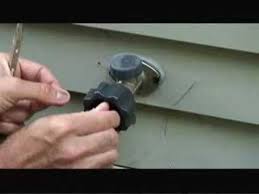 Lawn and garden faucet repair kit: How To Fix A Leaky Frost Free Sillcock Outdoor Faucet Video Youtube