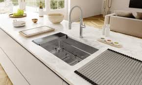 Owofan kitchen faucets commercial solid brass single handle single lever pull down sprayer spring kitchen sink faucet, matte black 9009r 4.6 out of 5 stars 9,648 $69.99 $ 69. Sinks Franke Home Solutions