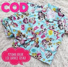 Dan tentu memiliki kelebihan sendiri karena desain modern yang dibuat atas dasar produk fashion dewasa ini. Piyama Lucu Anak Lol Toska Baju Tidur Termurah Anak Pakaian Tidur Anak Perempuan Usia 1 10 Lazada Indonesia