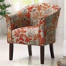 Floral pattern living room chairs. Accent Chair In Floral Pattern Fabric By Coaster 460407