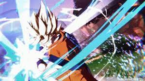 The character of goku, as well as the original plot of dragon ball, are loosely inspired by the character of son wukong from journey to the west. Best Dragon Ball Fighterz Intro Opening Gifs Gfycat
