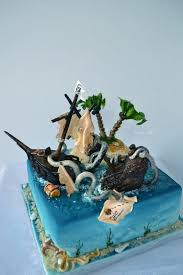 Pirates Of The Caribbian Pirate Cake Caribbean Party Monster Cake