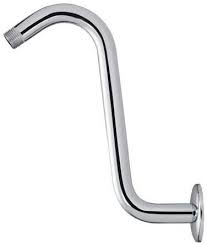 Aquasource Chrome Shower Head Extension Arm Shower Head Extension Shower Arm Lowes Home Improvements