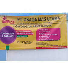 Alamat pt rubber pan java brebes. Lowongan Kerja Pt Osaga Mas Utama November 2019