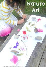 There are some activities that just require cutting (squiggles, zigzags, squares, circle, etc), and some that first off, this book is more for kids who have started using scissors and need to practice or develop skills. Cut And Paste Nature Art Activity Laughing Kids Learn