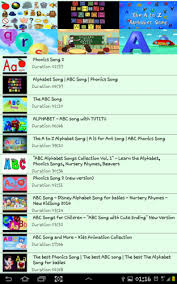 Alphabet songs typically recite the names of all letters of the alphabet of a . Alphabet Song 1 3 Download Android Apk Aptoide