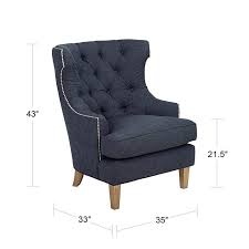 Reese Studio Indigo High Back Accent Chair 8g310 Lamps Plus In 2020 High Back Accent Chairs Accent Chairs Chair
