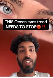 Wallpaper Eyes Ocean Trend