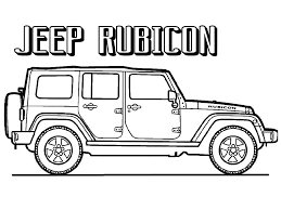 There is a big escalation in color books especially for people in the last 6 or 7 years. Printable Jeep Wrangler Coloring Pages Novocom Top
