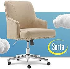 amazon com serta leighton home office memory foam height adjustable desk accent chair with c adjustable desk adjustable height desk traditional office chairs
