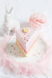 Regenbogen Joghurt Torte Rezept Joghurttorte Regenbogen Geburtstagskuchen Geburtstag Kuchen Dekorieren