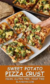 Susskartoffelpizza Krustenrezept Mit Nur 5 Bestandteilen Dies Ist Eine Gesunde Pizza Bestandteilen Dies Eine Ge Gesunde Pizza Rezepte Gesunde Rezepte