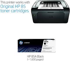 قم بتوصيل والطباعة في أسرع وقت بعد دقيقتين مع هذا الاتفاق hp laserjet. Amazon Com Hp Laserjet Pro P1109w Monochrome Printer Ce662a Electronics