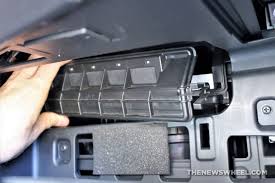 Bosch cabin air filters are designed and tested to meet high efficiency particulate air (hepa) standards based on test standard astm d2986, and provides filtration efficiency of 80% at 3. Replace A Car S Cabin Air Filter Step By Step Directions Photos The News Wheel