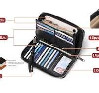 Amazon.com: GOIACII Womens Wallet RFID Blocking Leather Zip ...