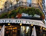 Cafe De Flore Photo Paris Photography France Decor Bistro Print ...