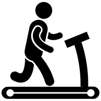 Gym or fitness sport club equipment trainer machine weight bench vector icon. Gym Equipment Icons Download Free Vector Icons Noun Project