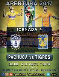 Tigres uanl vs ulsan hyundai | horario, canal de tv, streaming online y pronósticos. Partido Pachuca Vs Tigres Hoy Liga Mx 2017 A Que Hora Juega En Vivo