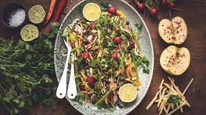Thai Salad Recipe With Quorn Grounds Recipe Quorn Quorn Recipes Salad Recipes