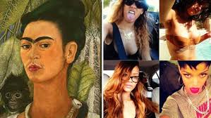 When do selfies become art?