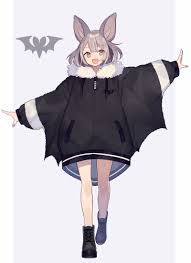 Adorable Bat Original Anime Anime Fanart Character Design