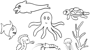 Gambar sketsa gambar kehidupan laut 28 images pendidikan seni via rebanas.com. 33 Gambar Kartun Haiwan Laut Gambar Kartun Ku