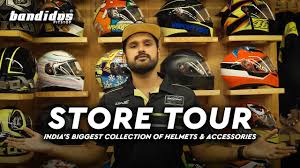 Bandidos, the fat mexican shop for members and supporters from bandidos pattaya, andre langen. India S Biggest Collection Of Helmets Accessories Bandidos Pitstop Store Tour Youtube