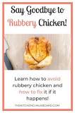 Why is frozen chicken rubbery?