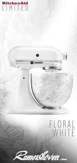 Kitchenaid Limited Floral White Kitchenaid Kuchenmaschine Schussel Keramikschussel