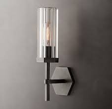 Lambeth Hexagonal Sconce Sconces Wall Lights Restoration Hardware Lighting