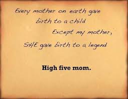 My mother taught me three things. Mothers Introspective Sol