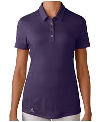 Golf Clothing Adidas Golf Womens Performance Polo Tshirt Purple Large A Lot More Info Might Be Located Golf Outfits Women Golf Outfit Performance Polos